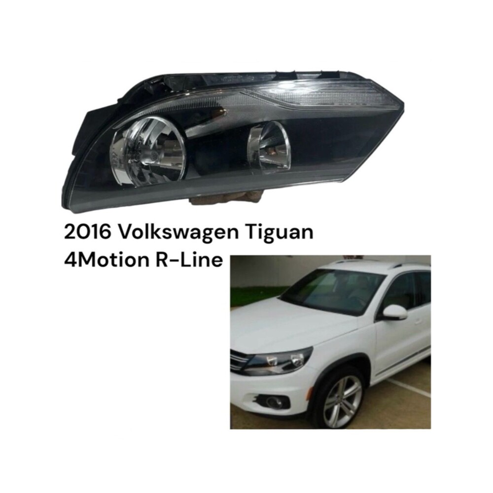2012-2017 Volkswagen Tiguan Front Left Driver Side Headlight Halogen OEM